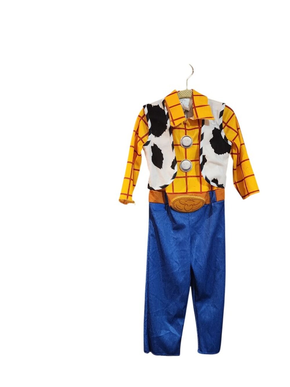 Toy Story 4 Woody Costume Hat included Size 2T AS IS